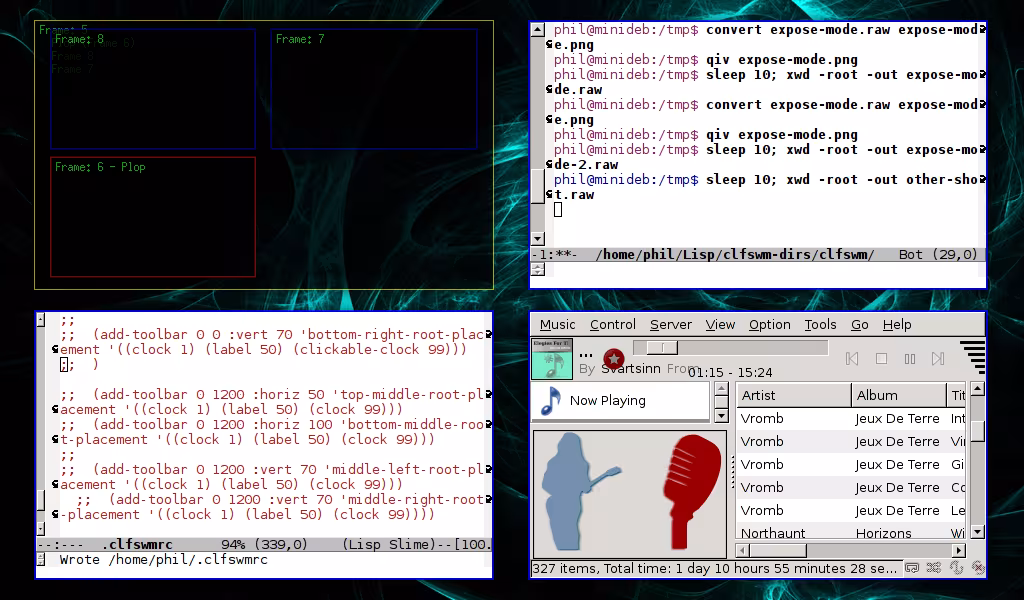 CLFSWM Screenshot