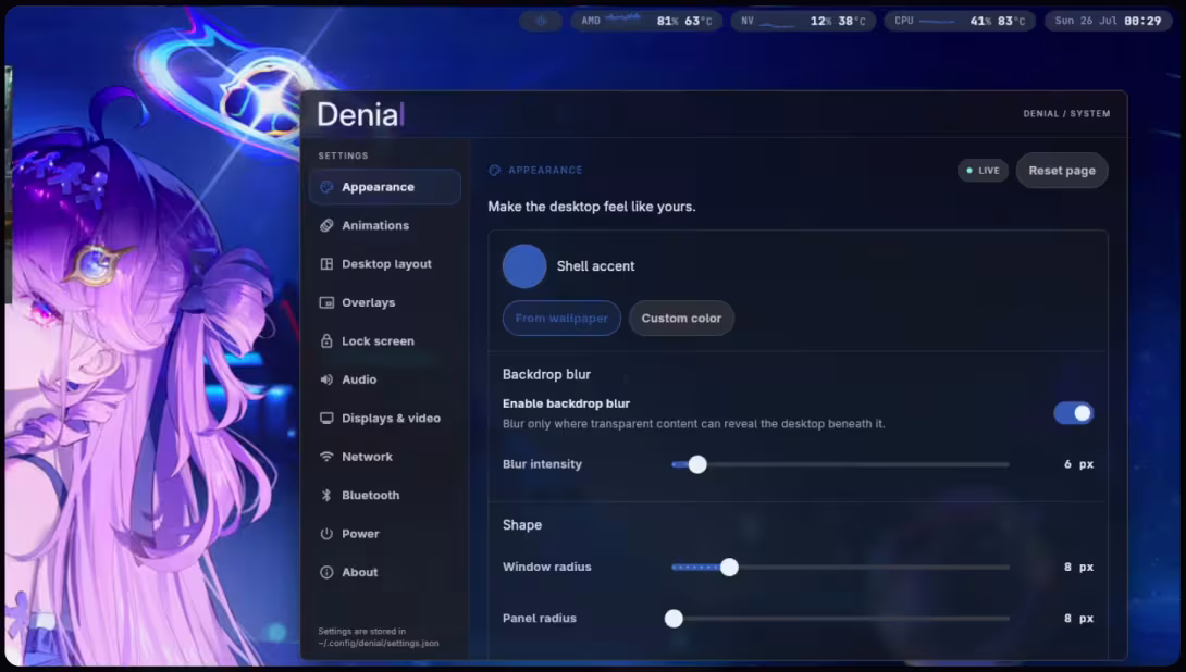 Denial Screenshot