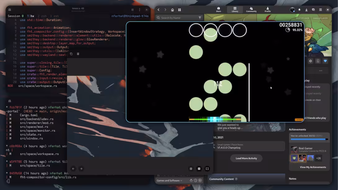 FHT-compositor Screenshot