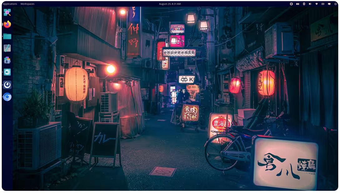 COSMIC Desktop screenshot