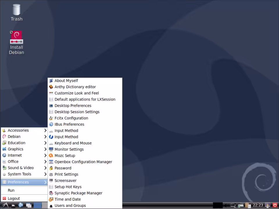 LXDE Screenshot