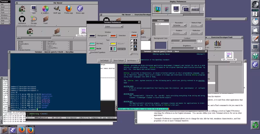 NEXTSPACE Screenshot
